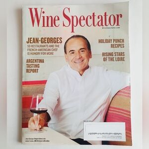 Wine Spectator Magazine November 30, 2025 - Jean Georges Vongerichten, Argentina